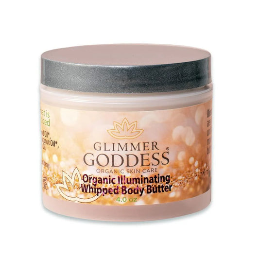 Super Level 3 Rose Gold Body Shimmer Organic Whipped Body Butter 4.0 Fl Oz