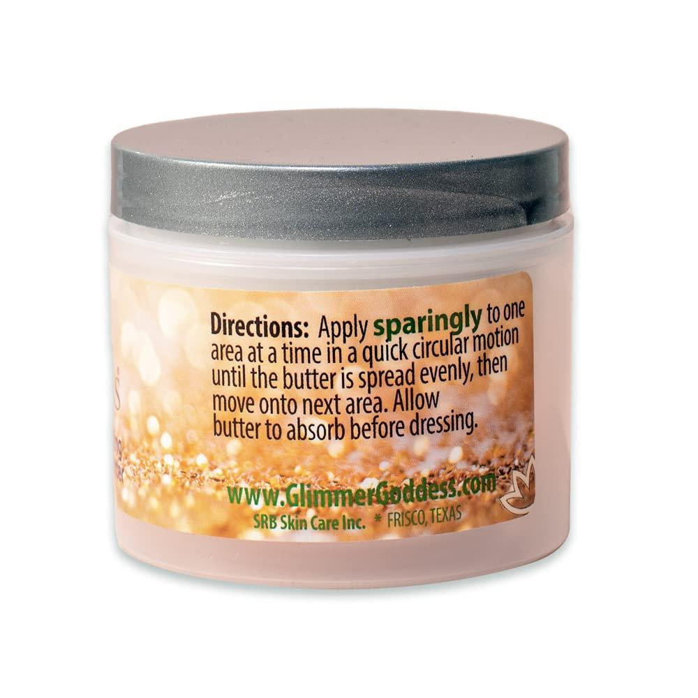 Super Level 3 Rose Gold Body Shimmer Organic Whipped Body Butter 4.0 Fl Oz