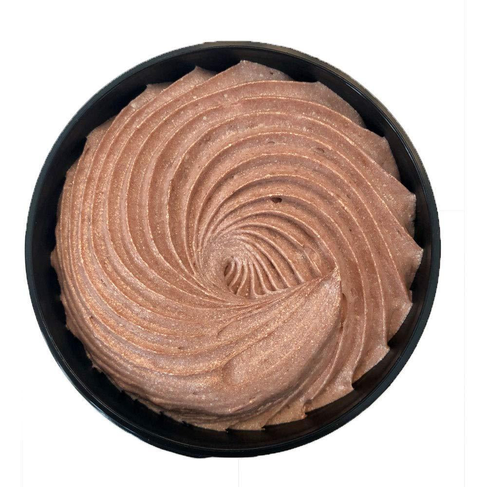 Super Level 3 Rose Gold Body Shimmer Organic Whipped Body Butter 4.0 Fl Oz